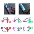 thumbnail image 4 of Yimiti Porte-Bouteille d'Eau pour Vélo en Alliage d'Aluminium Dégradé, Coloré, Rouge, 4 of 9