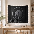 thumbnail image 5 of Monochromatic Botanical with Arrangement Main Pointed, Nostalgic Vintage for Botanical Art Lovers, Wall Decor, Mother'S Day Gift, Tapestry Wall Hanging for Dorm and Living Room, 5 of 7