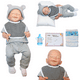 thumbnail image 1 of Muñeco Bebé Reborn Kahled - Muñeco de Silicona Suave de 48 cm con Sonrisa, 1 of 4