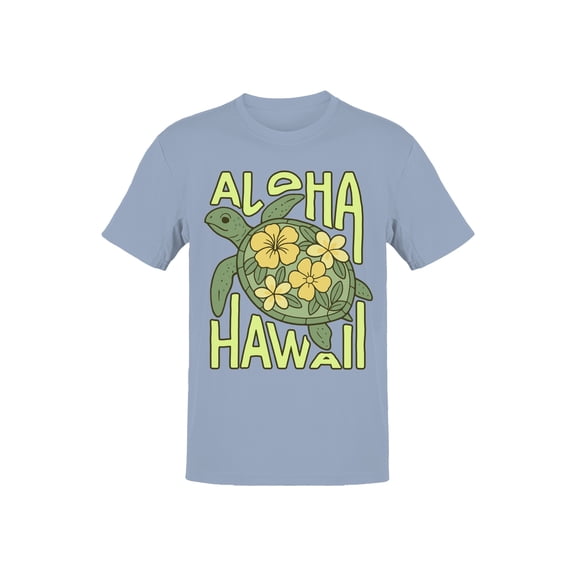 Aloha Hawaii Turtle Design Men's T-shirt