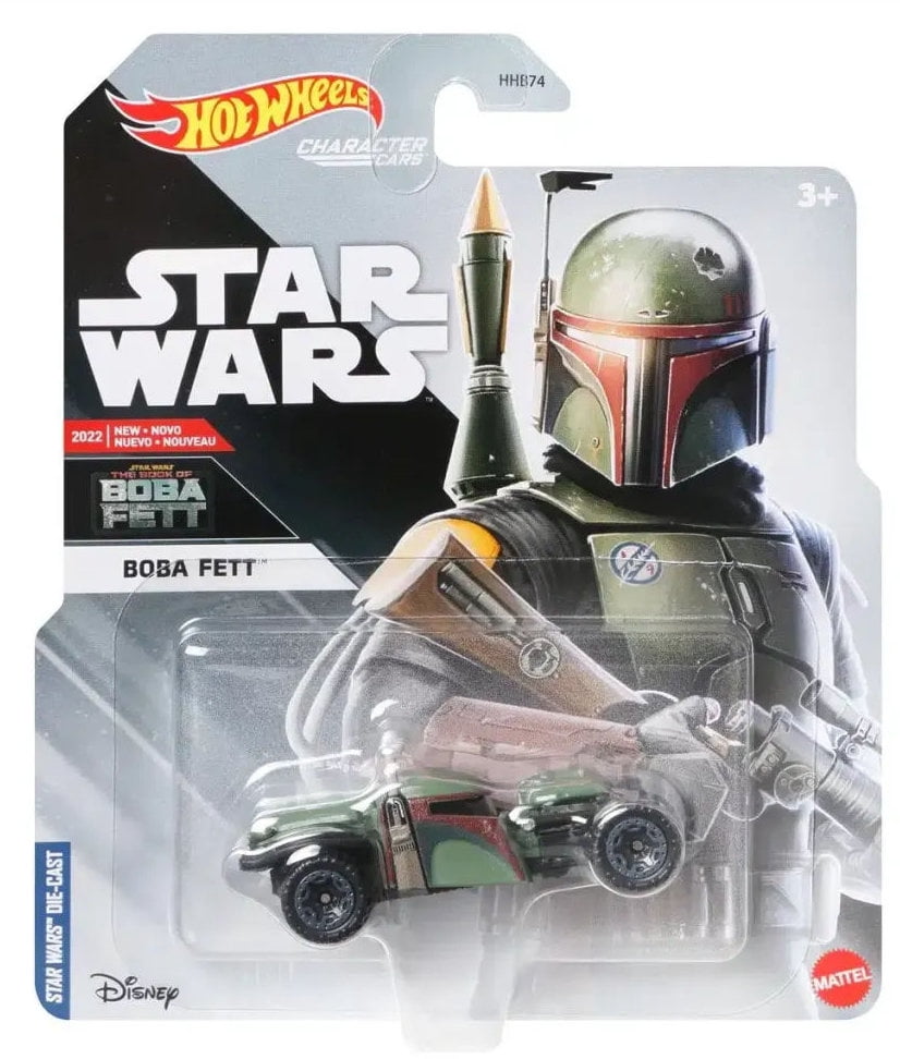 Hot Wheels Character Cars Star Wars Set - Set of 7 Die-cast Vehicles