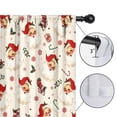 thumbnail image 4 of Blackout Kids Curtains,Beige Christmas Santa Pattern Childrens Insulated Curtains Set Of 2,Bedroom Essentials,Toddler Room Decor 42"x54", 4 of 5