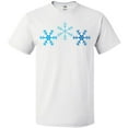 thumbnail image 3 of Inktastic Snowflakes Winter Christmas T-Shirt, 3 of 5