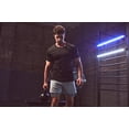 thumbnail image 6 of 2 Pack Men's Quick Dry Workout T-Shirts Short Sleeve Activewear Moisture Wikcing Gym Running Tee Shirts Breathable Tee Top, Black & White, L, 6 of 8
