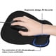 thumbnail image 4 of Protection Mouse Pad for Laptop Notebook Black, 4 of 5