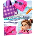 thumbnail image 7 of HeySplash Swim Vest with Adjustable Strap，Fit 30-44 Lbs Kids,Arm Floaties Water Wing Children Learn to Swim, Puddle Sea Beach Jumper，Purple Check Pattern, 7 of 7