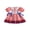 BlueRed-American Flag, variant on BemeyourBBs Toddler Baby Girl 4th of July Dress Outfit Little Baby Girl Patriot Independence Day Summer Dress Cute Star American Flag Embroidery Puff Short Sleeve Doll Collar Striped Bow Decor Dress