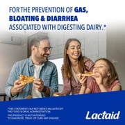 Lactaid Fast Act Chewables, Pills for Lactose Intolerance, Vanilla Twist Flavor, 60 Count