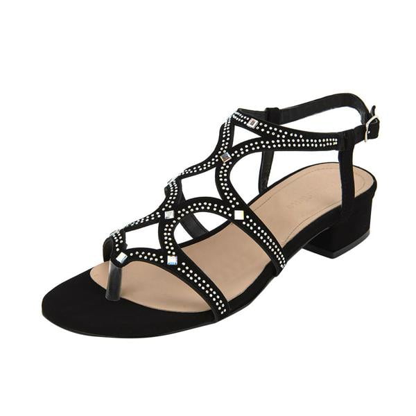 Sandalia Dama Negro Mundo Terra 020200
