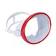 thumbnail image 2 of Máscara de buceo de una sola lente, gafas de natación profesionales para adultos, máscara de snorkel Rojo, 2 of 8