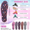 thumbnail image 2 of Forro de zapatos No Show Socks Velmitten para mujer y hombre, 6 pares, 2 of 6