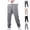 A05-Gray, variant on ZORYEVY Plus Size Mens Pants Athletic Running Fall Workout Joggers Trousers for Men with Pockets Elastic Waist Breathable Solid Drawstring Pants