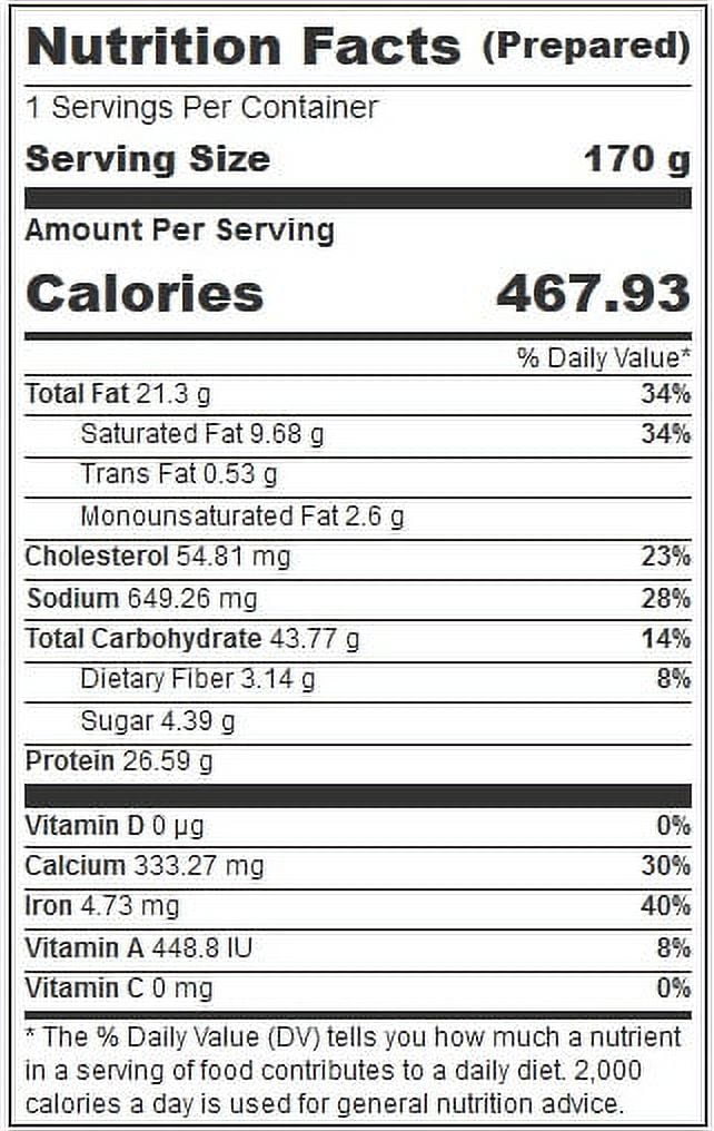 Uno Foods Individual Steak and Cheese Calzone, 6 Ounce -- 8 per case