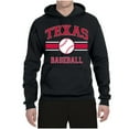 thumbnail image 2 of Wild Bobby City of Texas Baseball Fantasy Fan Sports Unisex Hoodie Sweatshirt, Black, Large, 2 of 6