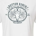 thumbnail image 3 of Yellowstone  - Dutton Ranch Decorative Longhorn Skull  - Juniors Cropped Cotton Blend T-Shirt, 3 of 6