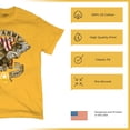 thumbnail image 6 of US Army Eagle T-shirt 250 Years Anniversary American Veteran DD 214 Men's Tee, 6 of 7