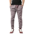 thumbnail image 1 of Ma Croix Mens Marled Jogger Pants Brushed Basic Solid Sweatpants, 1 of 4