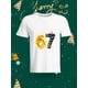 thumbnail image 1 of Funny 67 Number Christmas Element Printed Unisex T-Shirt Fashion Casual Top with Festive Atmosphere, 1 of 6