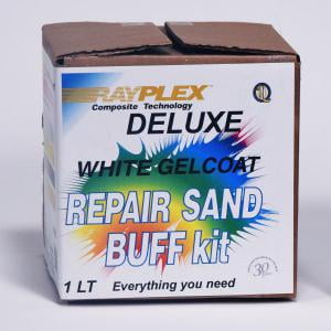 Deluxe 1L Blanc-Gelcoat Kit de Réparation