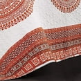 thumbnail image 4 of Lush Decor Shaila Medallion Quilt Tangerine 3Pc Set Full/Queen, 4 of 5