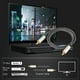 thumbnail image 4 of Cable de audio, calidad de sonido pura, RCA macho a macho, cable de audio estéreo HiFi 5.1 SPDIF para cine en casa, HDTV, amplificador y altavoz., 4 of 8