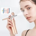 thumbnail image 2 of Face Sprayer Airbrush-Kit Rechargeable Airbrush Compressor Handheld Portable Wireless Air Brush for Art Makeup Model Painting (Gold), 2 of 7