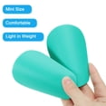 thumbnail image 4 of Uxcell 3.23 x 2.17 Inches 2 Pcs Mini Soccer Shin Guards Pads Calf Protective Green, 4 of 6