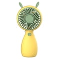 thumbnail image 2 of Fiudx Ofertas de la semana Pequeño ventilador eléctrico portátil recargable de mano Mini ventilador de mano para estudiantes dormitorio de clase, 2 of 6
