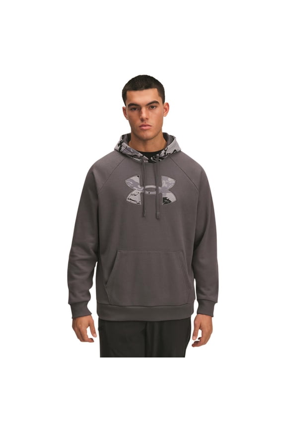 Rival Fleece Camo Hoodie for Men - Castlerock - XL