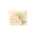 thumbnail image 4 of Historic Map - Great River Systems World  - Vintage Wall Art, 4 of 4
