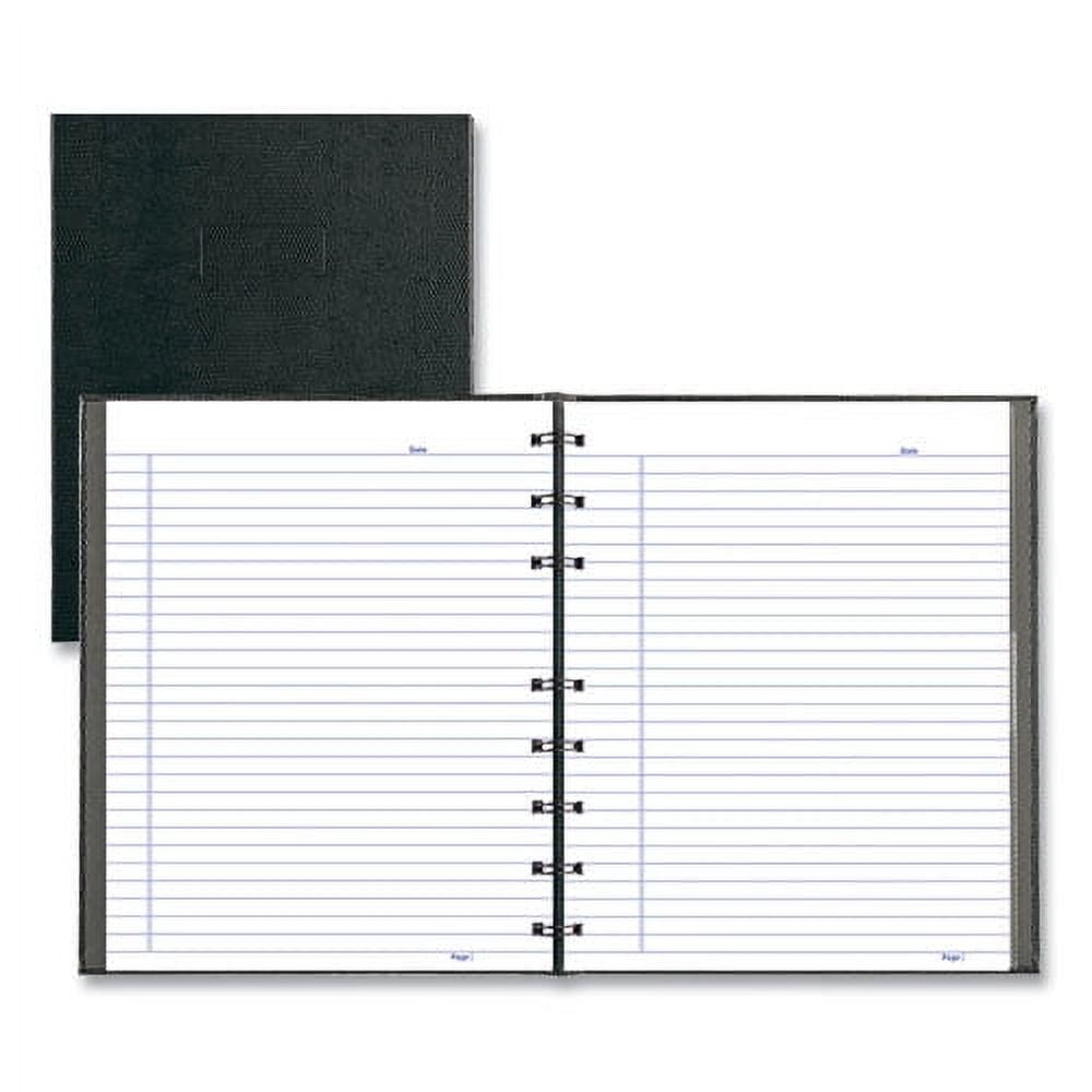 Blueline Notepro Notebook, 1 Subject, Narrow Rule, Black Cover, 9.25 X 7.25, 75 Sheets | Order of 1 Each