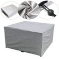 thumbnail image 4 of Grand Couvre-Meubles en PVC, Imperméable Patio Rotin Table Canapé Chaise Cube Set Protecteur pour Jardin Extérieur, 4 of 7