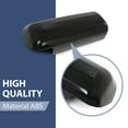 thumbnail image 4 of Black Replacement Door Mirrors Covers Right+Left Side Fit For Peterbilt 579, 4 of 10