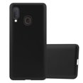 thumbnail image 1 of Cadorabo Case for Samsung Galaxy A20e Cover Matt Metallic Screen Protection TPU Silicone Gel Back case, 1 of 8