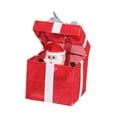 thumbnail image 3 of Caja de regalo navideña con luces, caja desplegable con regalos de Papá y lazos, decoración navideña para fiestas, jardín, regalo para, 3 of 9