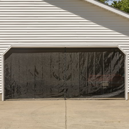 

Duck Brand Hands-Free Magnetic Mesh Screen for Double Garage Doors 7 ft. x 16 ft.