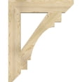 thumbnail image 3 of Ekena Millwork 6"W x 32"D x 40"H Merced Slat Rough Sawn Bracket, Douglas Fir, 3 of 4