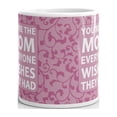 thumbnail image 2 of You're The Mom Everyone Wishes Coffee Tea Ceramic Mug Office Work Cup Gift, 2 of 2