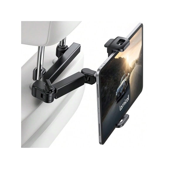 Adjustable Car Headrest Tablet Mount Holder Back Seat Holder For 4 7 11 Inch Tablets Road TripsRed/1pcMulticolor