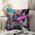 thumbnail image 1 of Dragon Ball Goku 2 Goku Rose Vegeta 2 Ultra Instinct Couch Pillowcase, 1 of 3