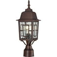 thumbnail image 3 of Nuvo 60-4928 - Banyan - 1 Light - 17" Outdoor Post W/ Clear Water Glass, 3 of 3