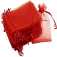 thumbnail image 1 of 100/50/20Pcs Grape Protection Bags with Drawstring Fruit Protection Mesh Bag Protective Pouches for Strawberry Organza Gift Bags Red 10x15cm (50Pcs), 1 of 6