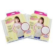 Set of 2 Back to Basics Apron Child Size Canvas Decorate Embellish Personalize