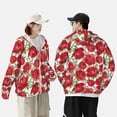 thumbnail image 4 of Lsque Rose Flowers UPF 50+ Lightweight Sun Protection Men's Women's Long Sleeve Shirt, Hoodie Performance -X-Large, 4 of 9
