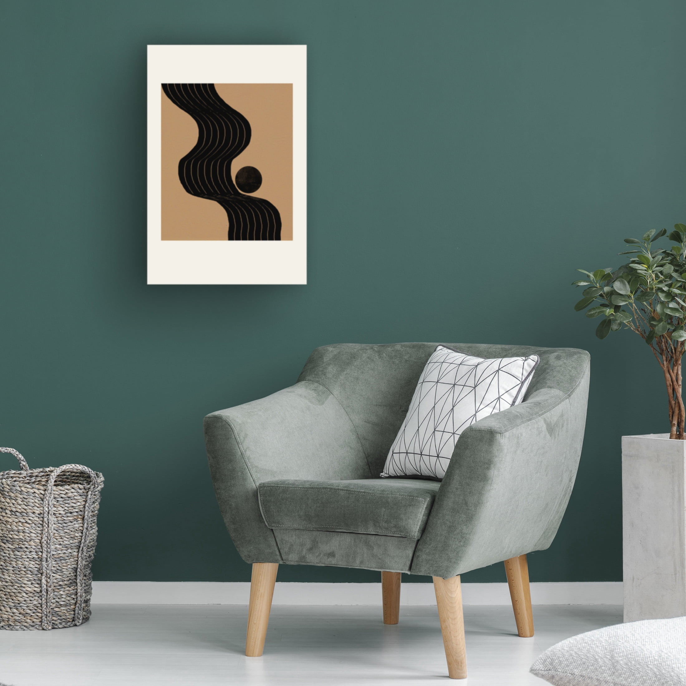 Trademark Fine Art THE MIUUS STUDIO Composition I Canvas Wall Art