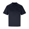 thumbnail image 4 of pstuiky camisetas para hombre, Camiseta informal estampada con botones y solapa de manga corta para hombre camisas casuales para hombre l, 4 of 6