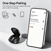 Wireless Earbuds, Bluetooth 5.4 Headphones 48 Hours Playtime, Hifi Stereo Deep Bass Earphones with Usb-c Fast Charging, IPX7 Waterproof Ear Buds for Sports, Gym