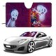 thumbnail image 1 of Las Nuevas Aventuras Espeluznantes de Casper Parasol para Parabrisas Delantero Protector Plegable, Visera Solar para Auto Bloquea Rayos UV Mantiene tu Vehículo Fresco 130cm*70cm, 1 of 6