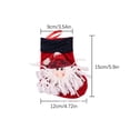 thumbnail image 2 of Billuyoard Bonitas medias de Navidad, calcetines de tela no tejida, decoración del hogar, Papá Noel, muñeco de nieve, colgador de árbol de Kits de decoración para fiestas Rojo verde/Muñeco de nieve, 2 of 6