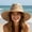 Khaki, variant on Wide Brim Beach Sun Cap, Floppy Wide Brim Straw Panama Hat, Fedora Beach Sun Hat, Unisex Fishing Hats for Travel Summer Vacation(Off-White)